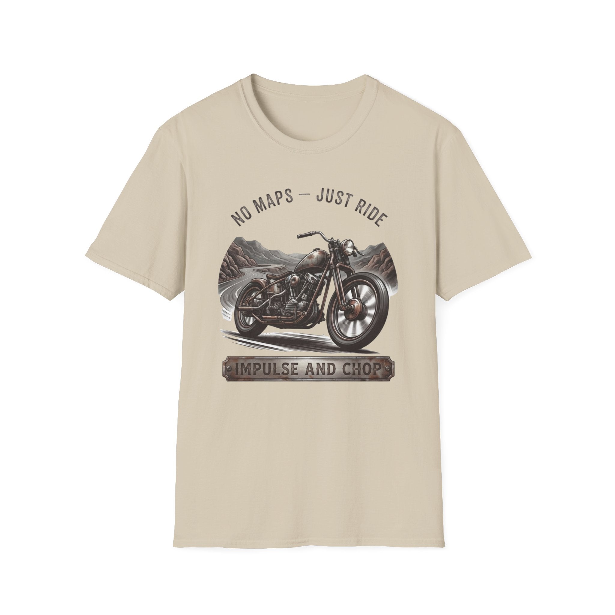 No Maps Just Ride T-Shirt