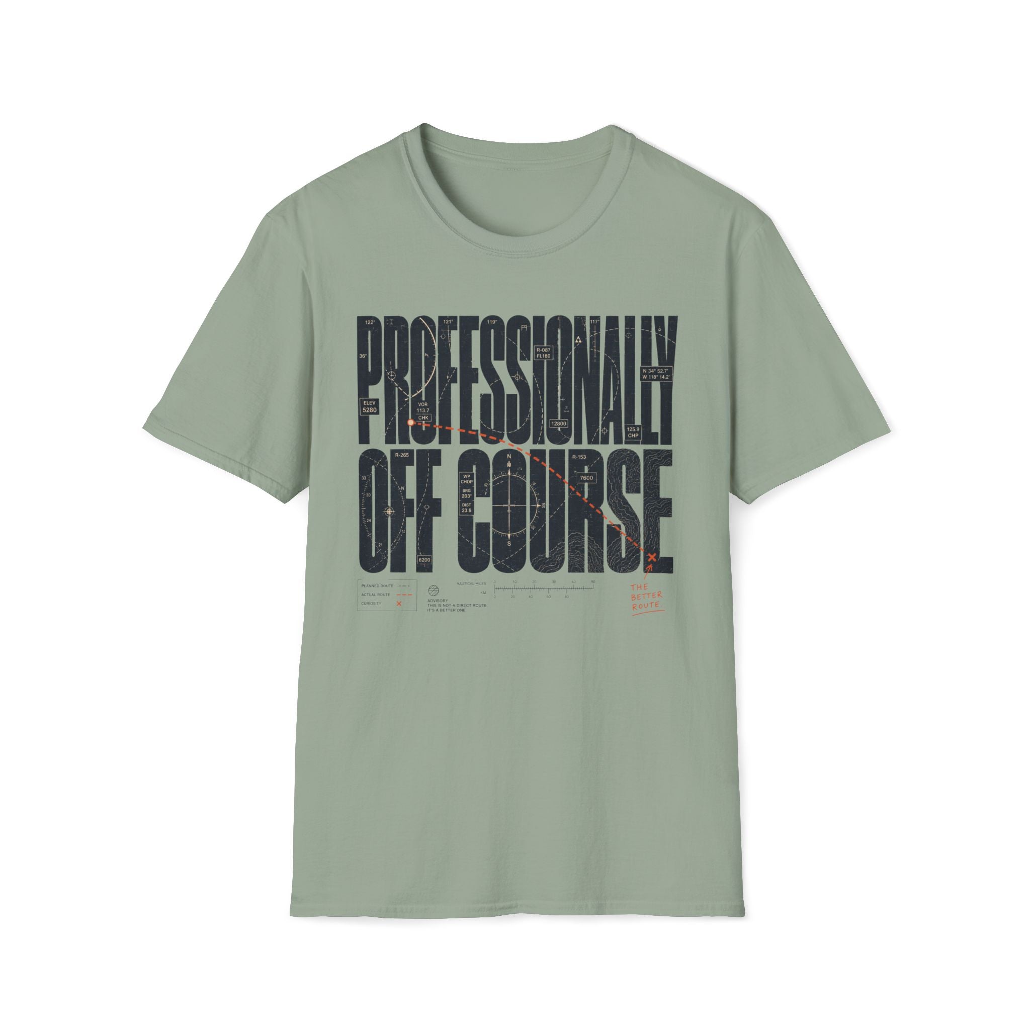 Professionally Off Course T-Shirt