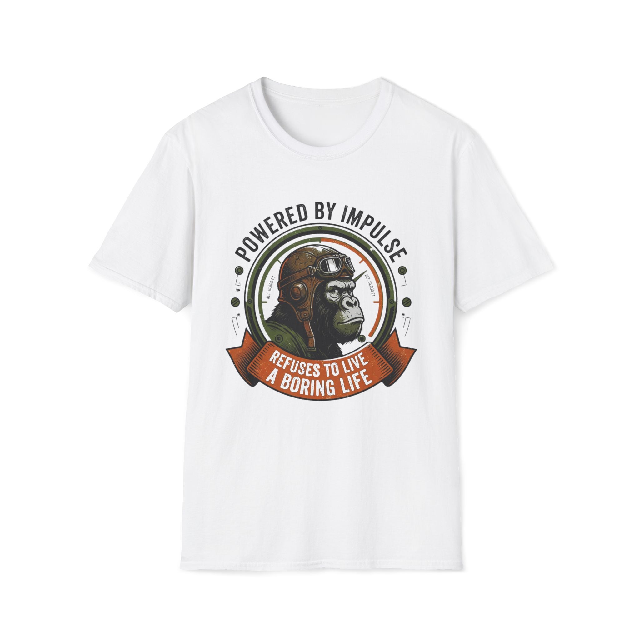 Powered by Impulse Refuse the Boring Life T-Shirt