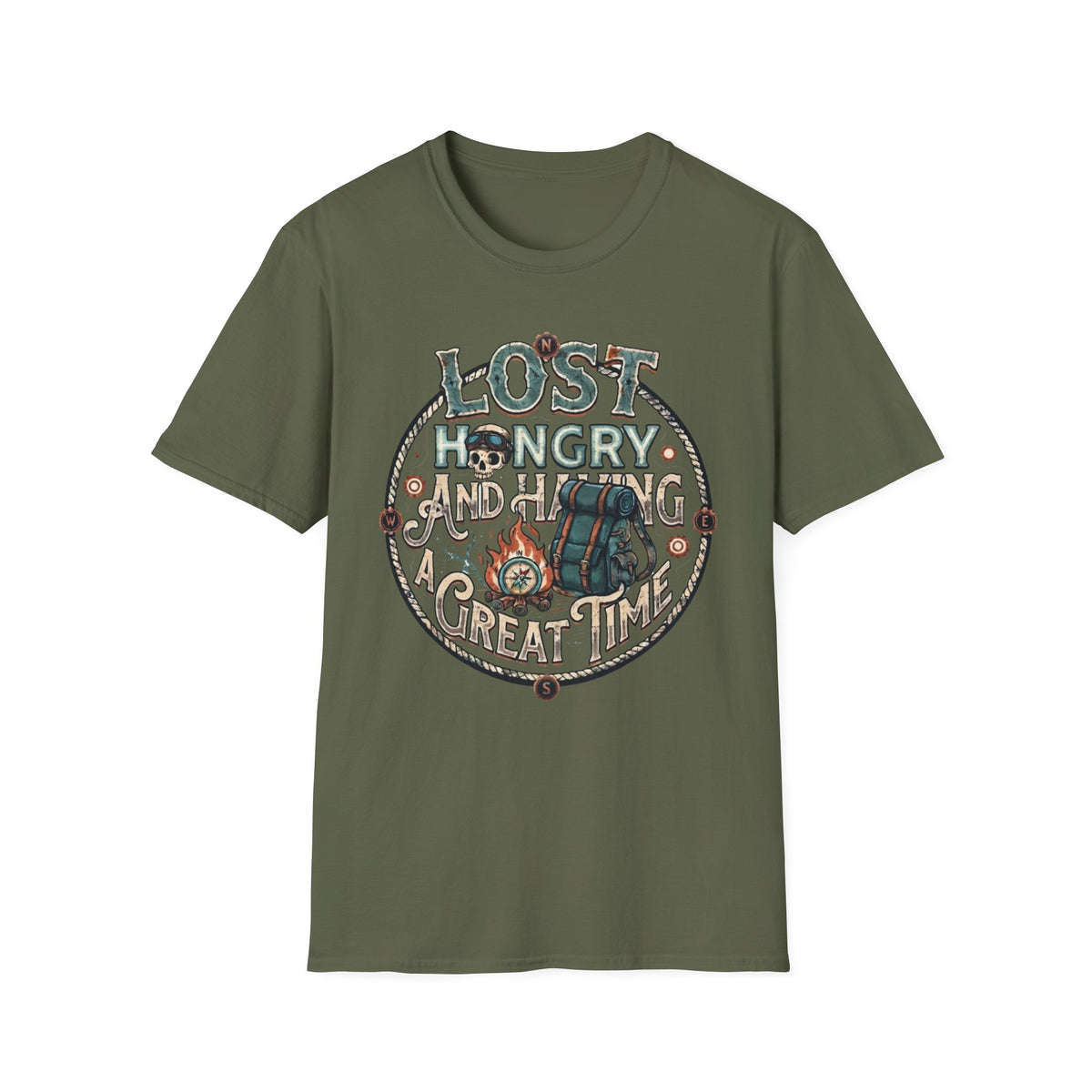 Lost, Hungry, and Having a Great Time T-Shirt