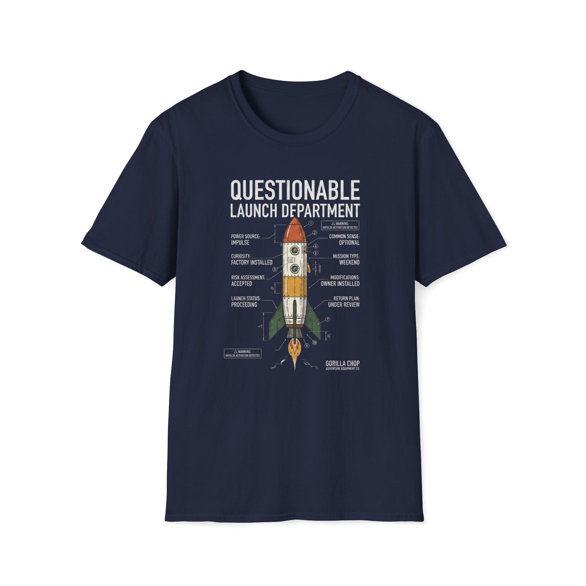 Questionable Launch Department T-Shirt