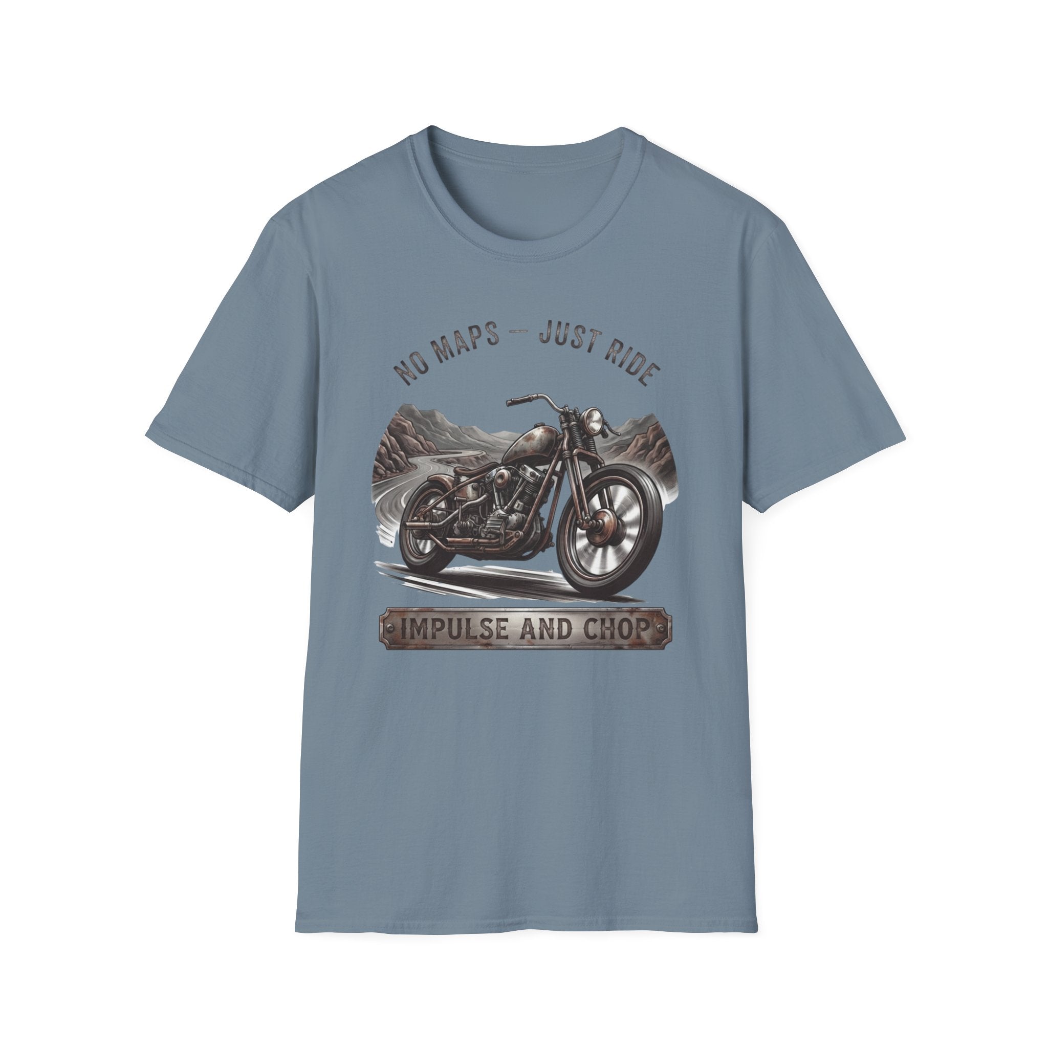 No Maps Just Ride T-Shirt