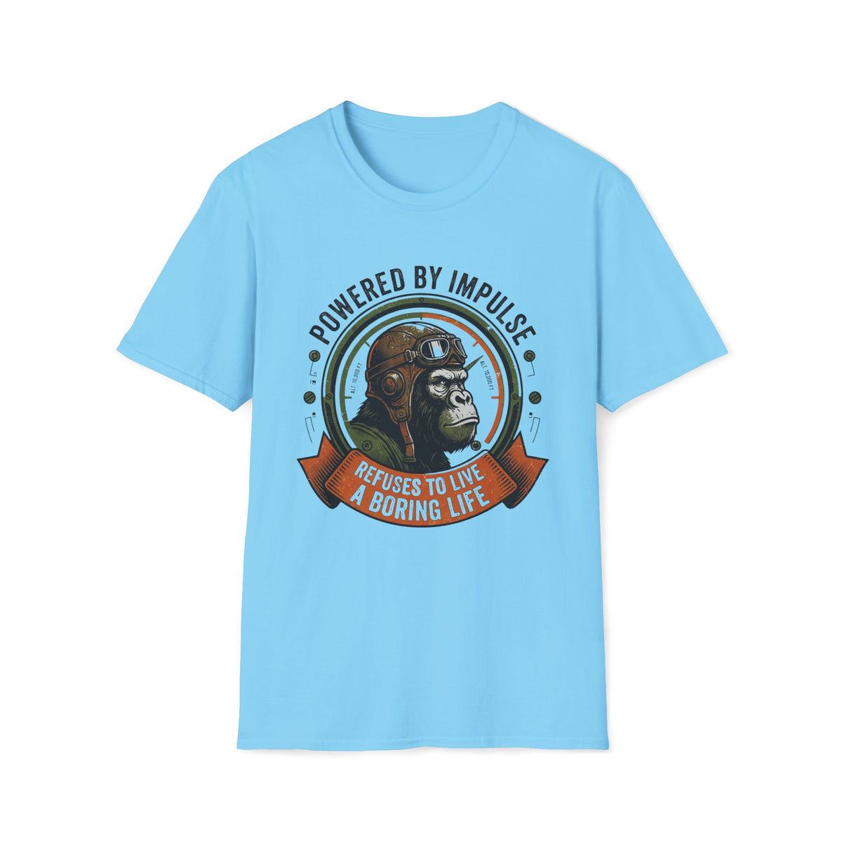 Powered by Impulse Refuse the Boring Life T-Shirt