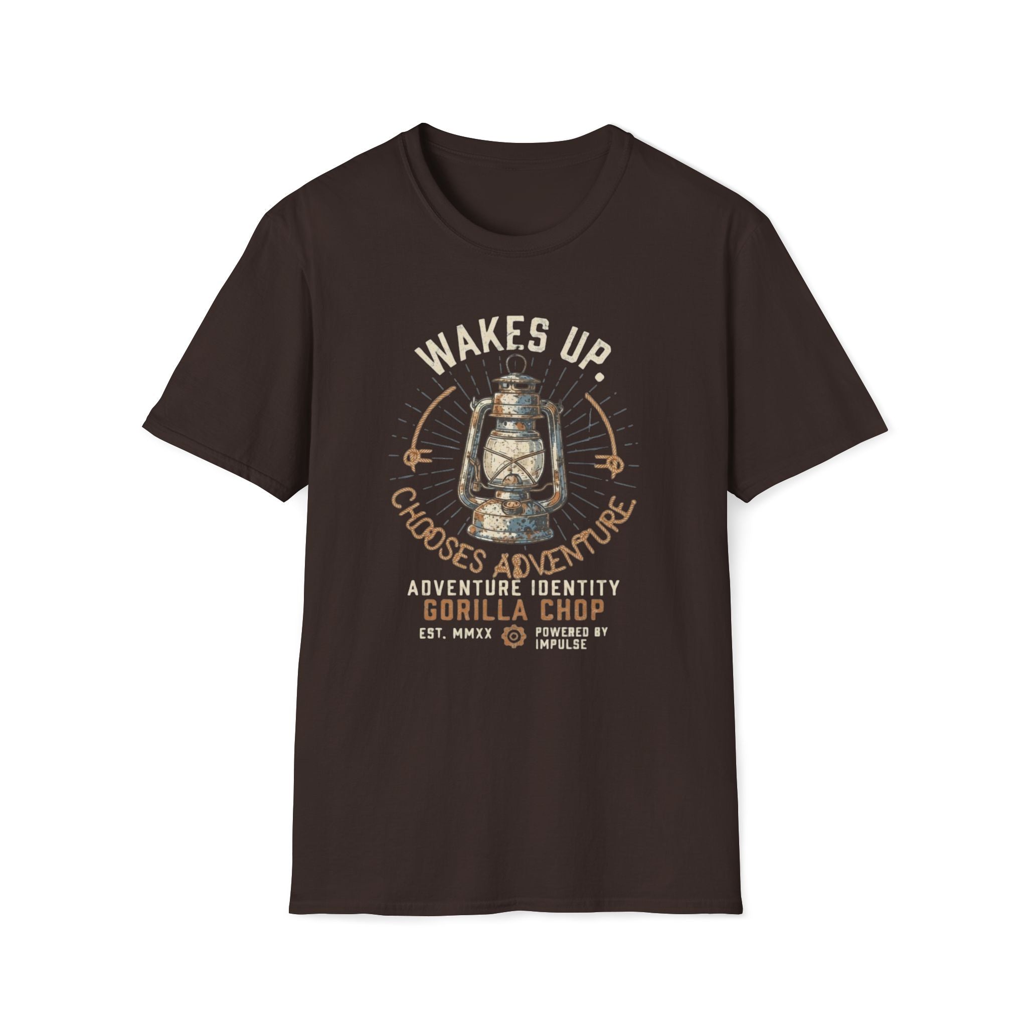 Wakes Up Chooses Adventure T-Shirt