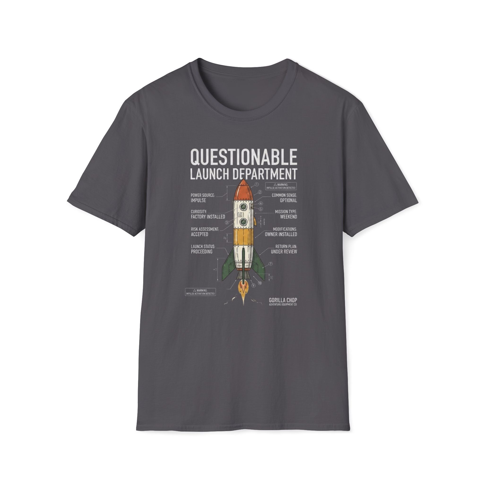 Questionable Launch Department T-Shirt