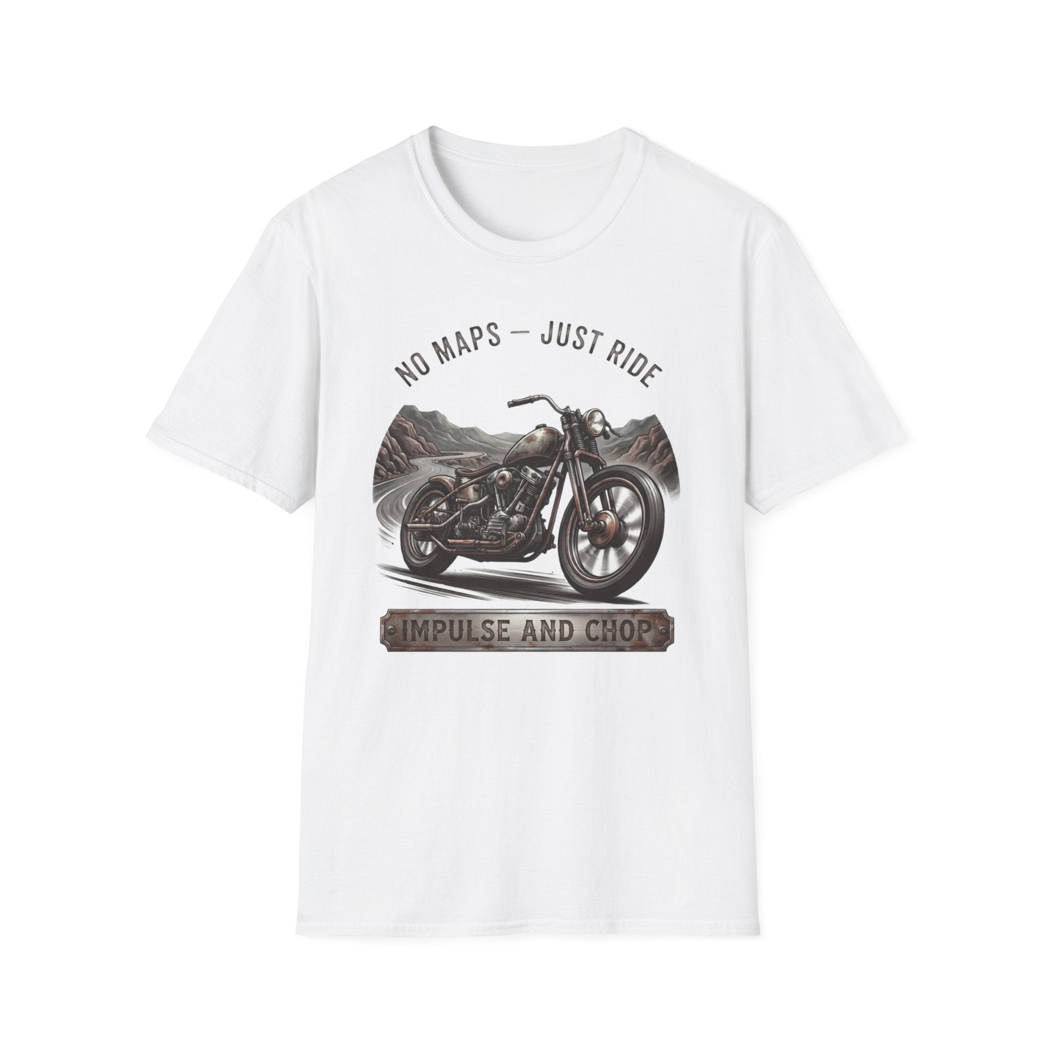 No Maps Just Ride T-Shirt