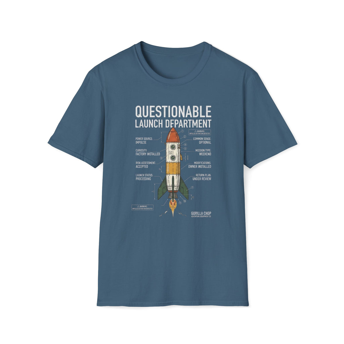 Questionable Launch Department T-Shirt