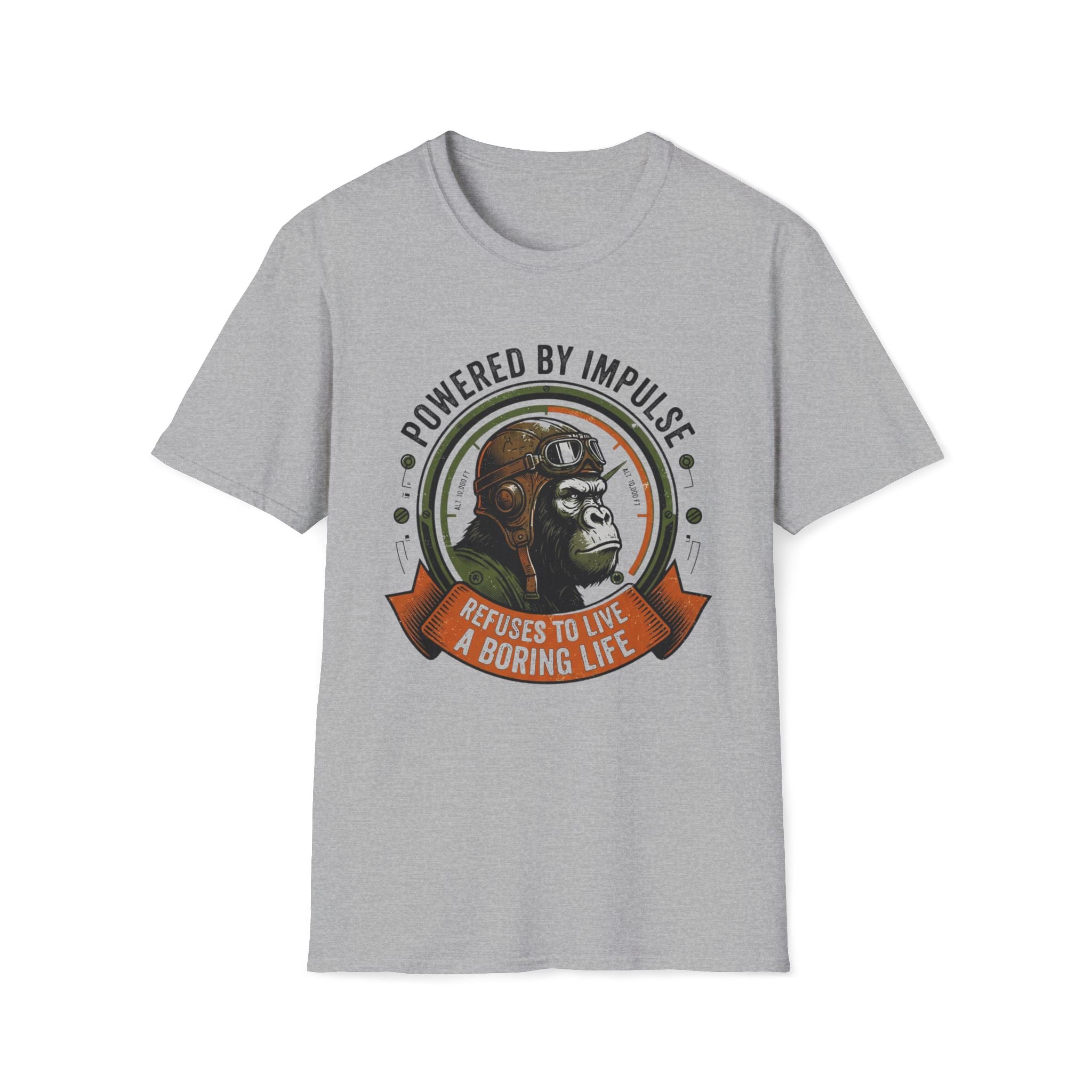 Powered by Impulse Refuse the Boring Life T-Shirt