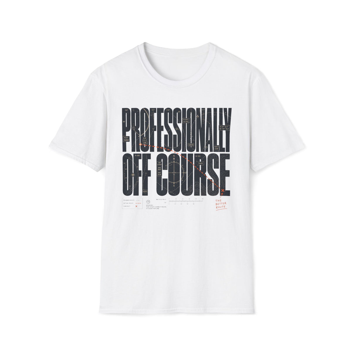 Professionally Off Course T-Shirt