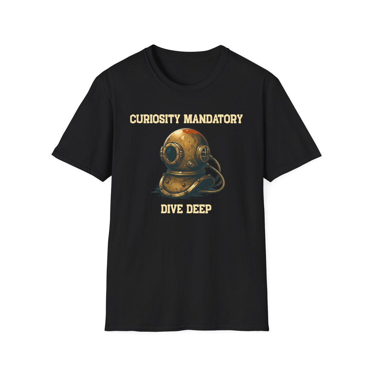 Curiousity Mandatory Dive Deep T-Shirt