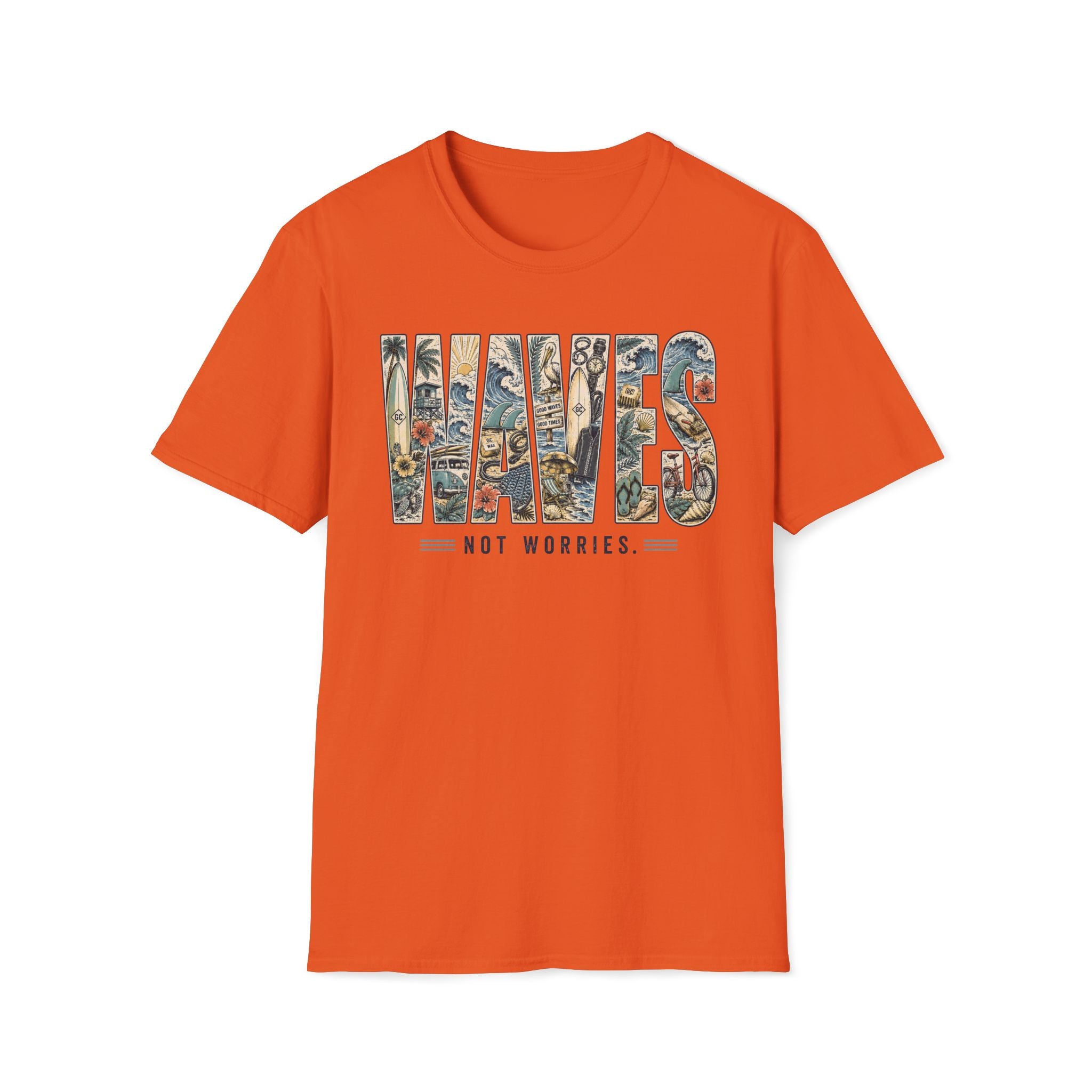 Waves Not Worries T-Shirt
