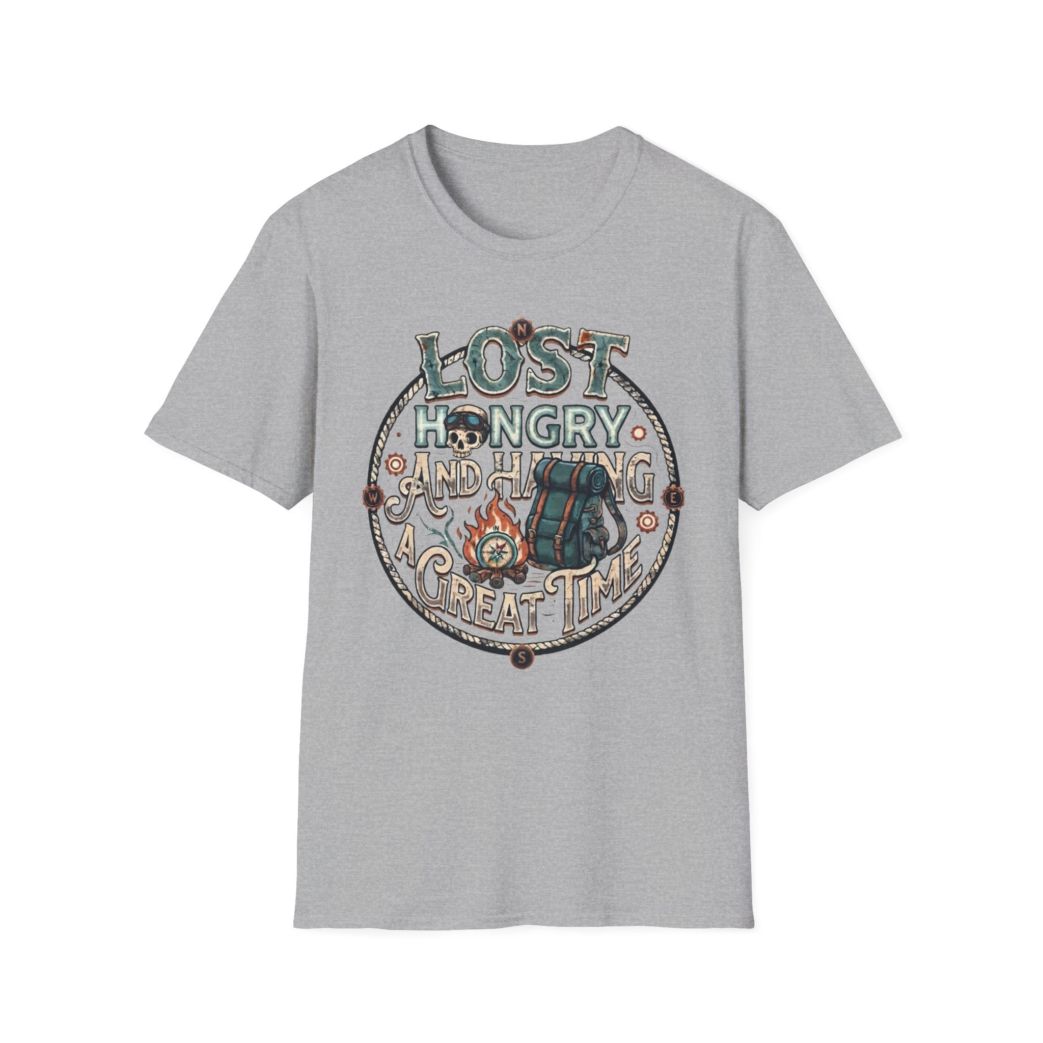 Lost, Hungry, and Having a Great Time T-Shirt