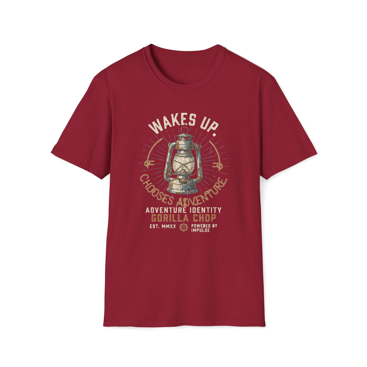 Wakes Up Chooses Adventure T-Shirt