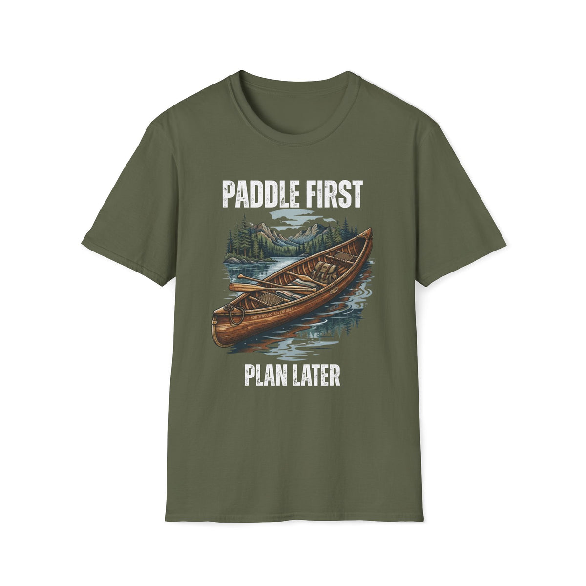 Paddle First Plan Later T-Shirt