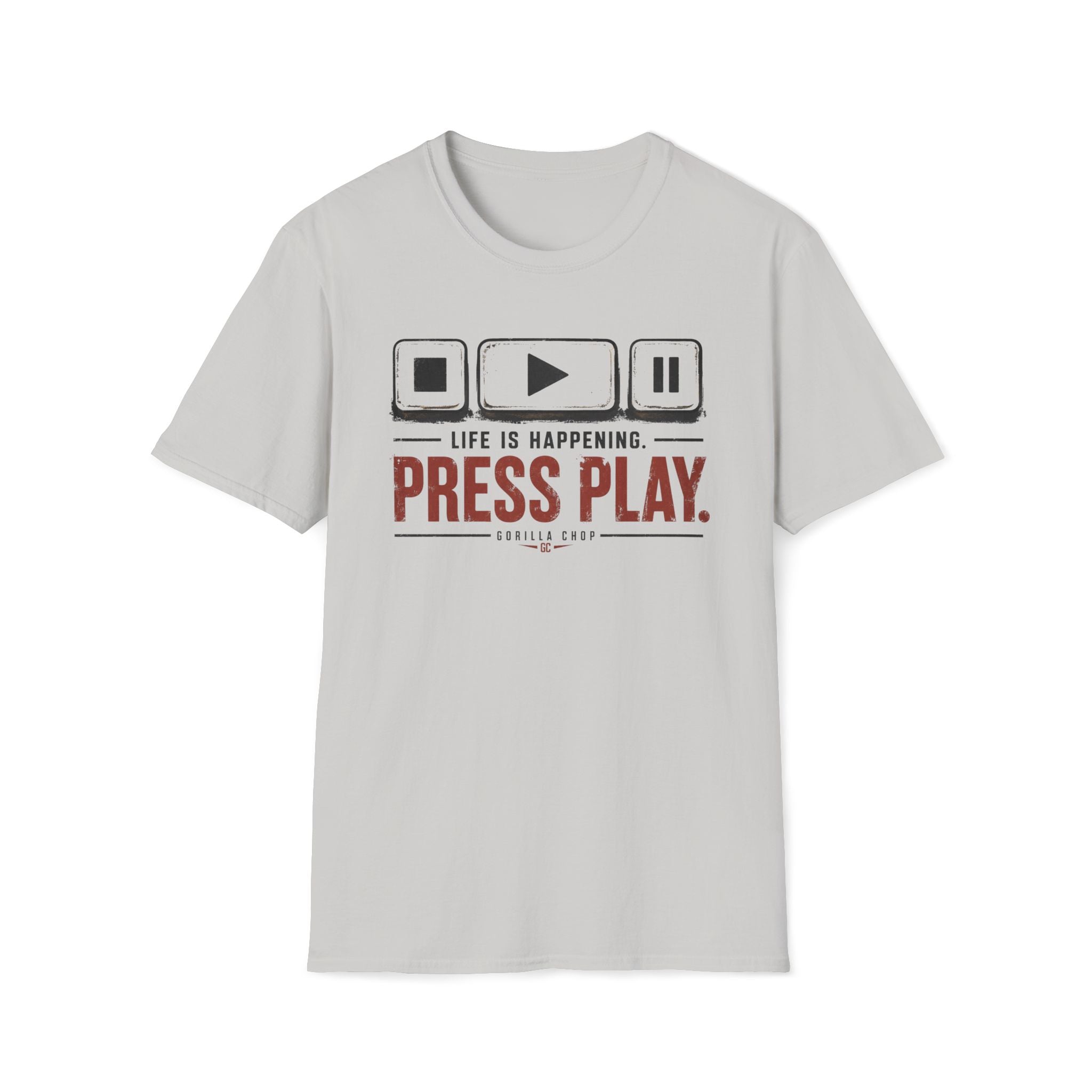 Life is Happening Press Play T-Shirt