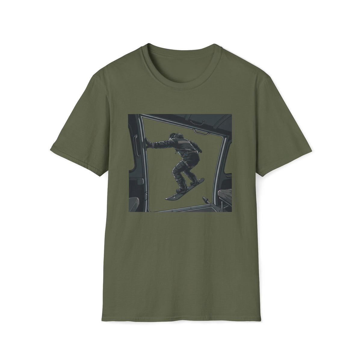 Snowboard Helicopter T-Shirt