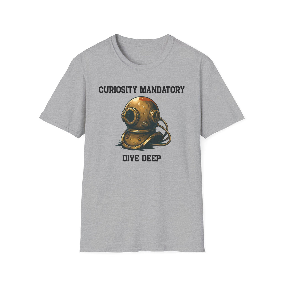 Curiousity Mandatory Dive Deep T-Shirt