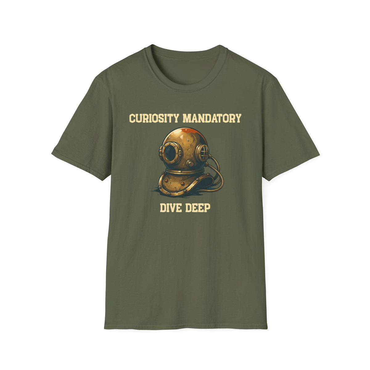 Curiousity Mandatory Dive Deep T-Shirt