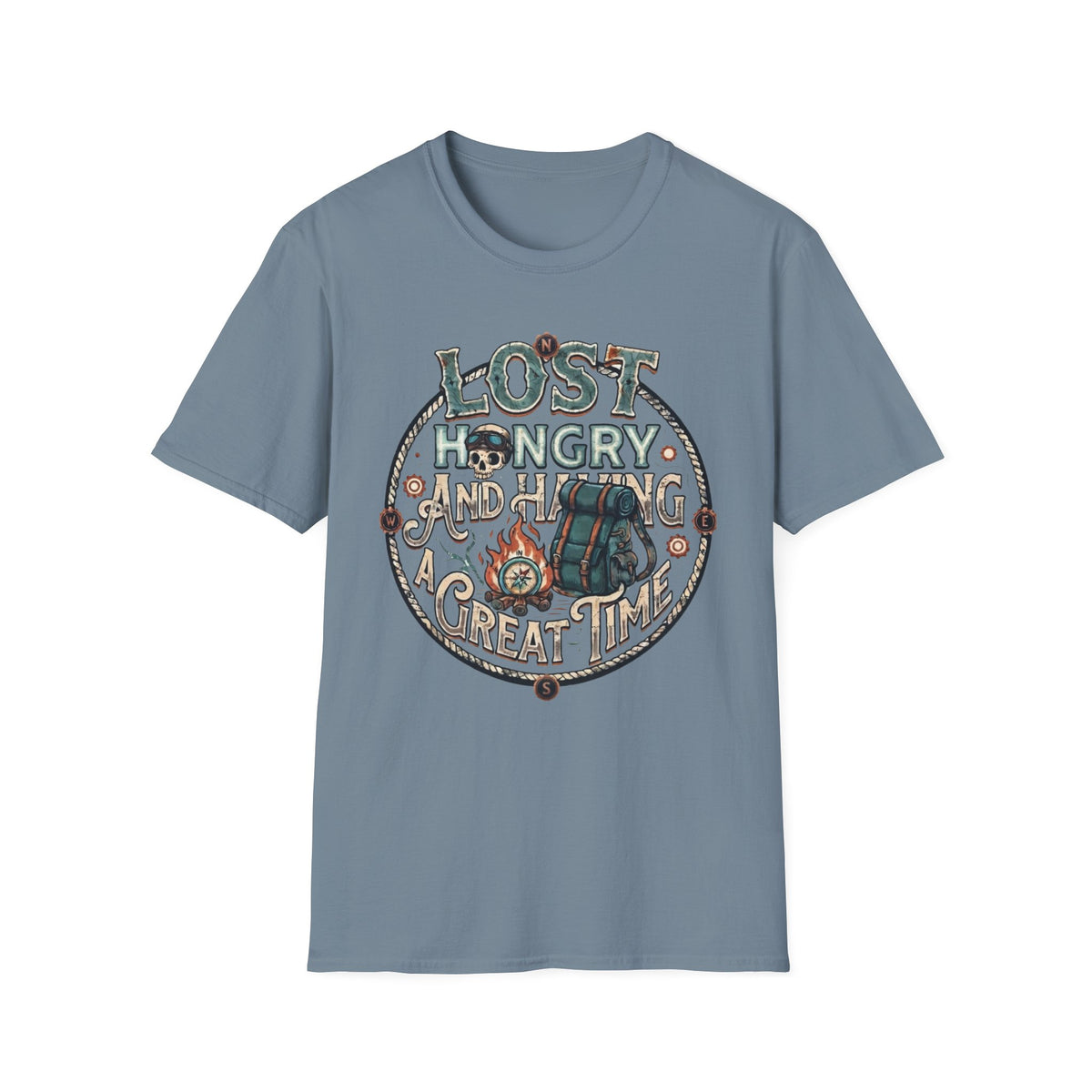 Lost, Hungry, and Having a Great Time T-Shirt
