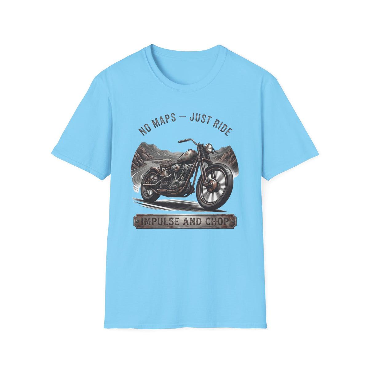 No Maps Just Ride T-Shirt