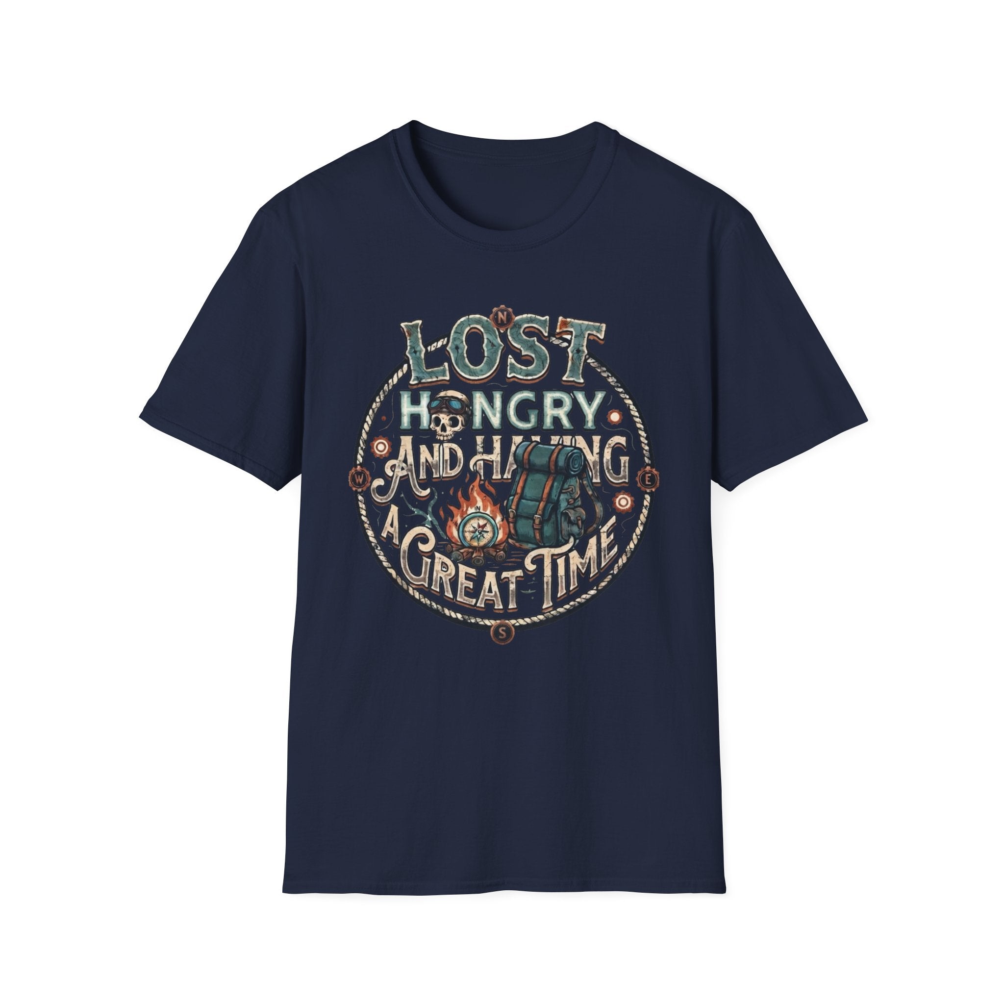 Lost, Hungry, and Having a Great Time T-Shirt