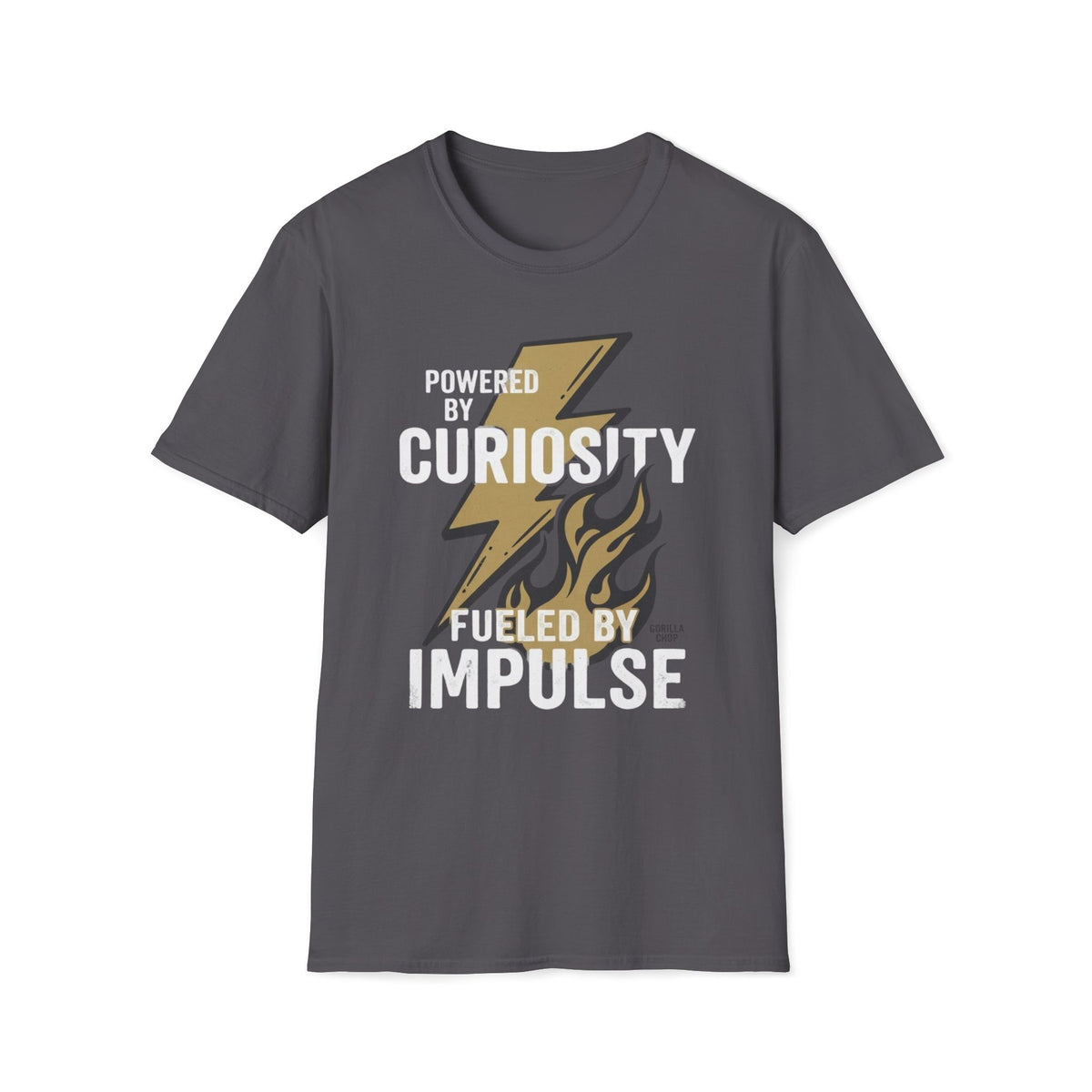 Powered by Curiosity, Fueled by Impulse T-Shirt