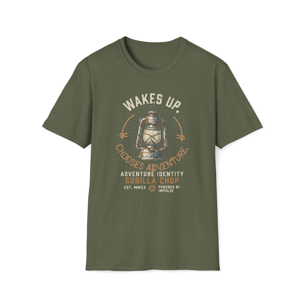 Wakes Up Chooses Adventure T-Shirt