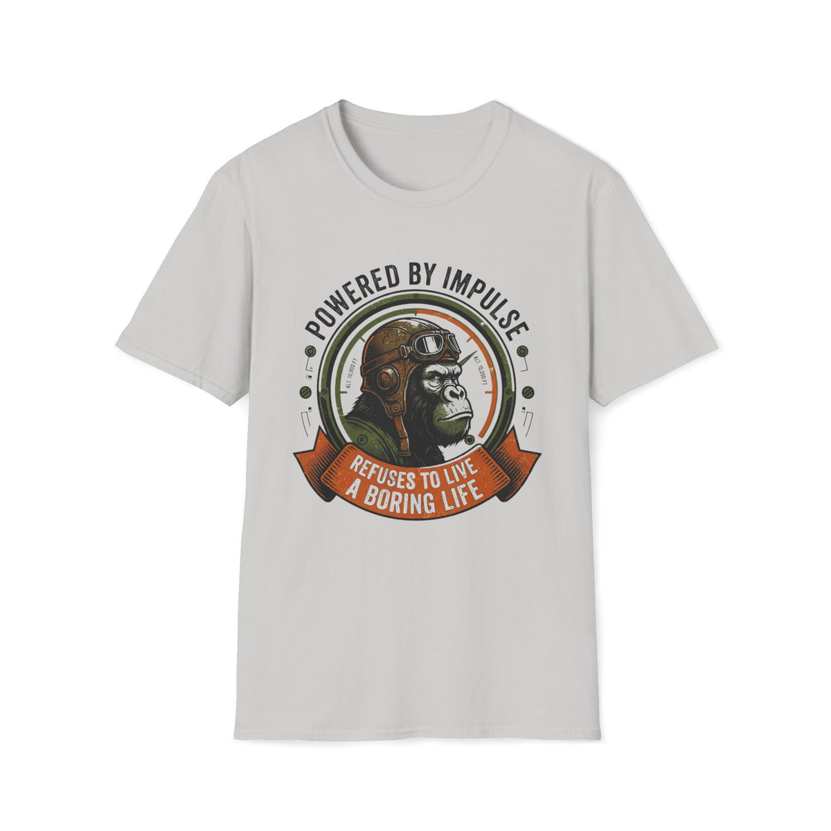 Powered by Impulse Refuse the Boring Life T-Shirt