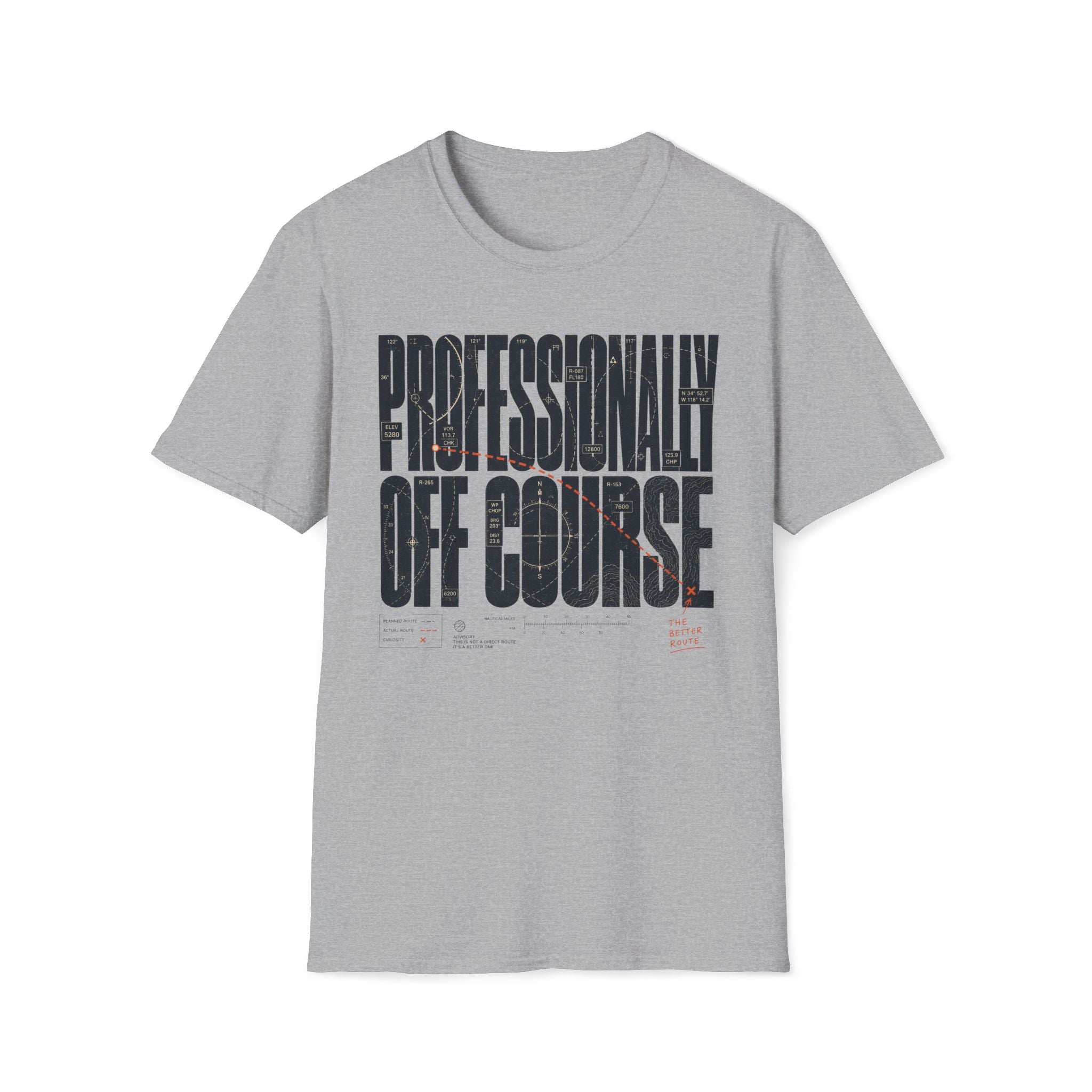 Professionally Off Course T-Shirt