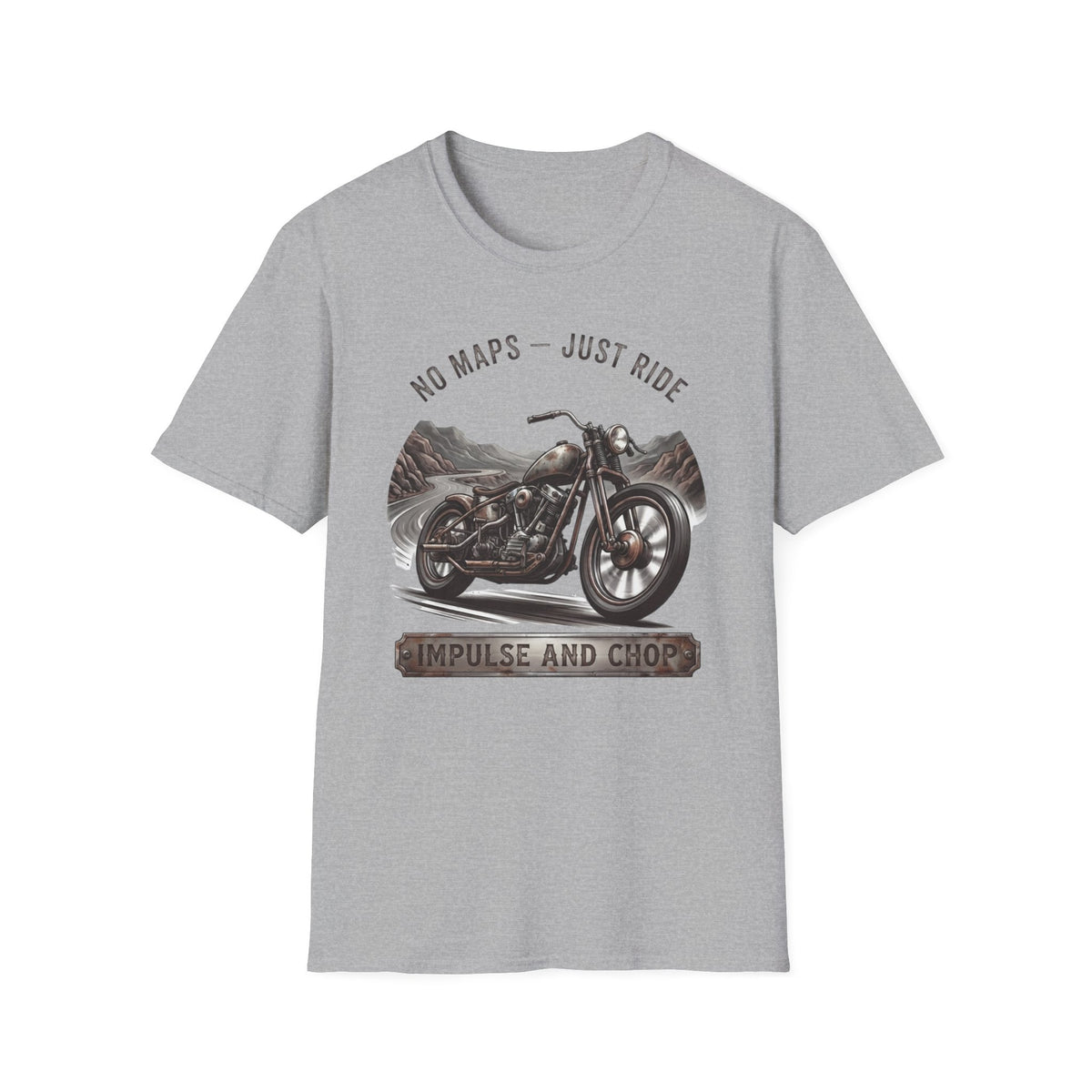 No Maps Just Ride T-Shirt