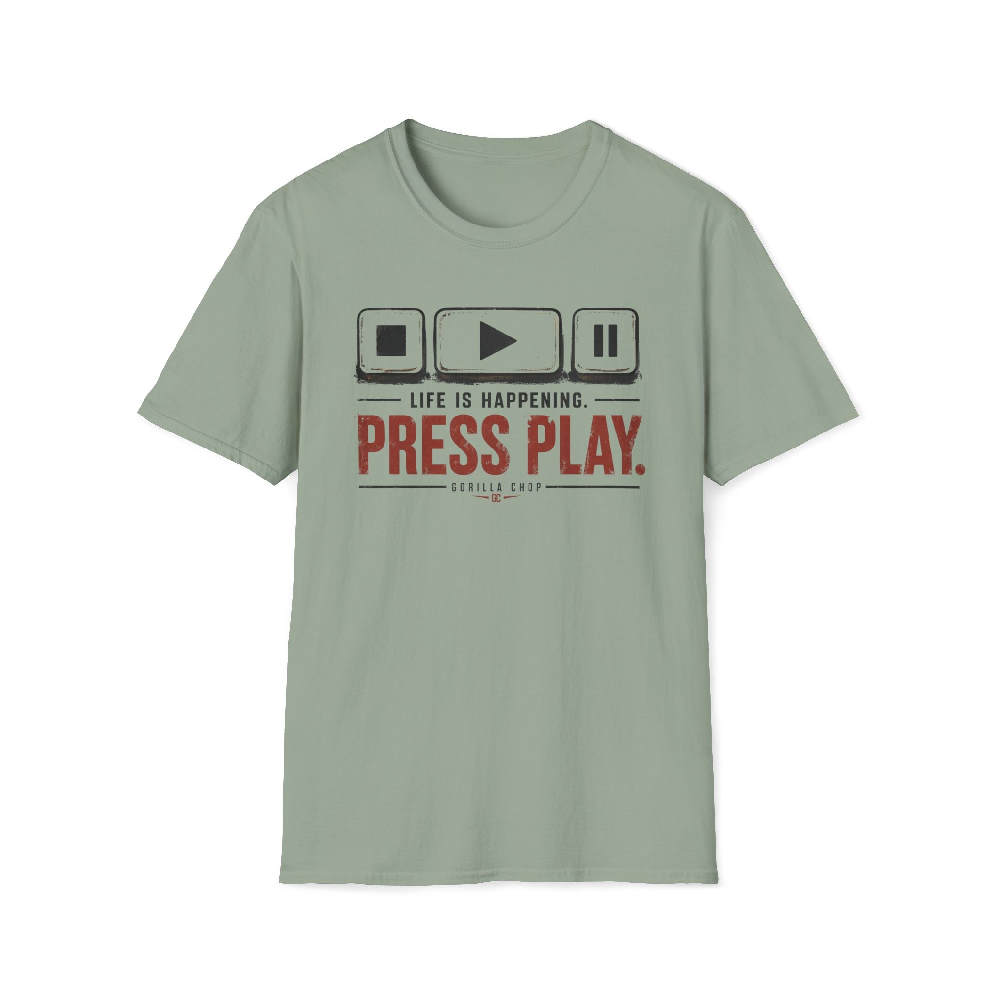 Life is Happening Press Play T-Shirt